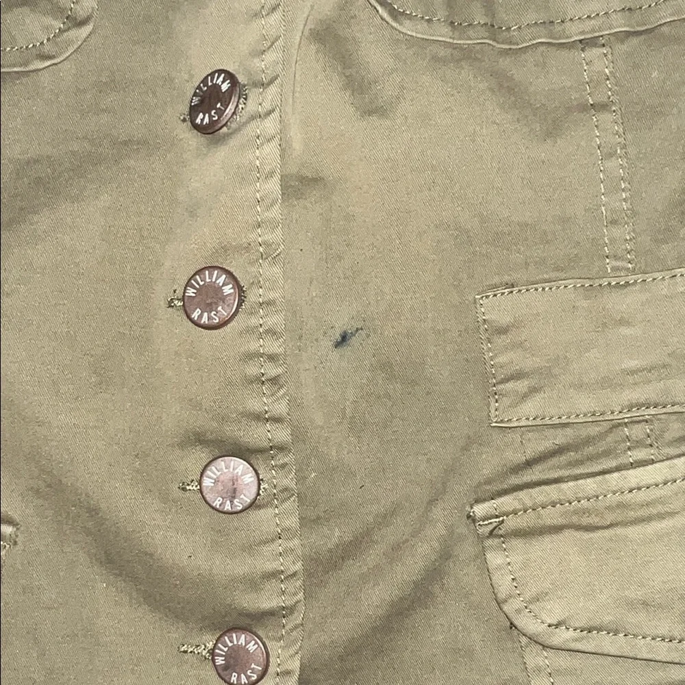 William Rast Green Utility Jacket - Picture 6 of 10